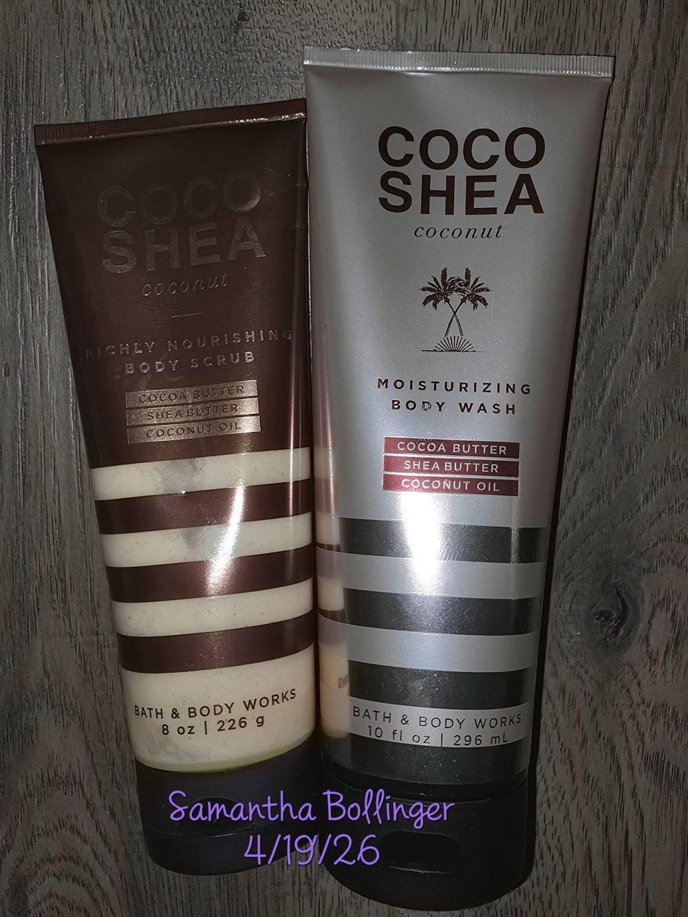 Bath & Body Works Coco Shea Coconut Moisturizing Body Wash & Scrub